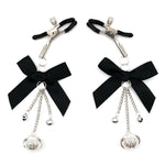 Luxury Stainless Steel Metal Anal Trainer Jewel Butt Plug Non-Piercing Nipple Clamp Set Sm Small Bell Adult Anal Plugs