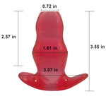 Hollow Anal Butt Plugs:Tunnel Anal Plug Sex Toys Anus Dilator Butt Plugs Anal Toys Soft Anal Trainer Anal Sex Toys For Men Women Couples Anal Training Butt Plug Anal Sex Trainer (S)