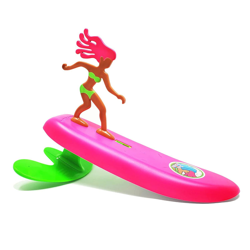Classics Wave Powered Mini Surfer And Surfboard Toy Bali Bobbi