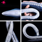 Abyss Ii 25.6“ Fantasy Dildo Long Tentacle Monster Dildo Wrap Around The Body Vaginal Masturbation Anal Thrusting With Strong Silicone Suction Cup For Men Women And Couple -Catalina Blue -L