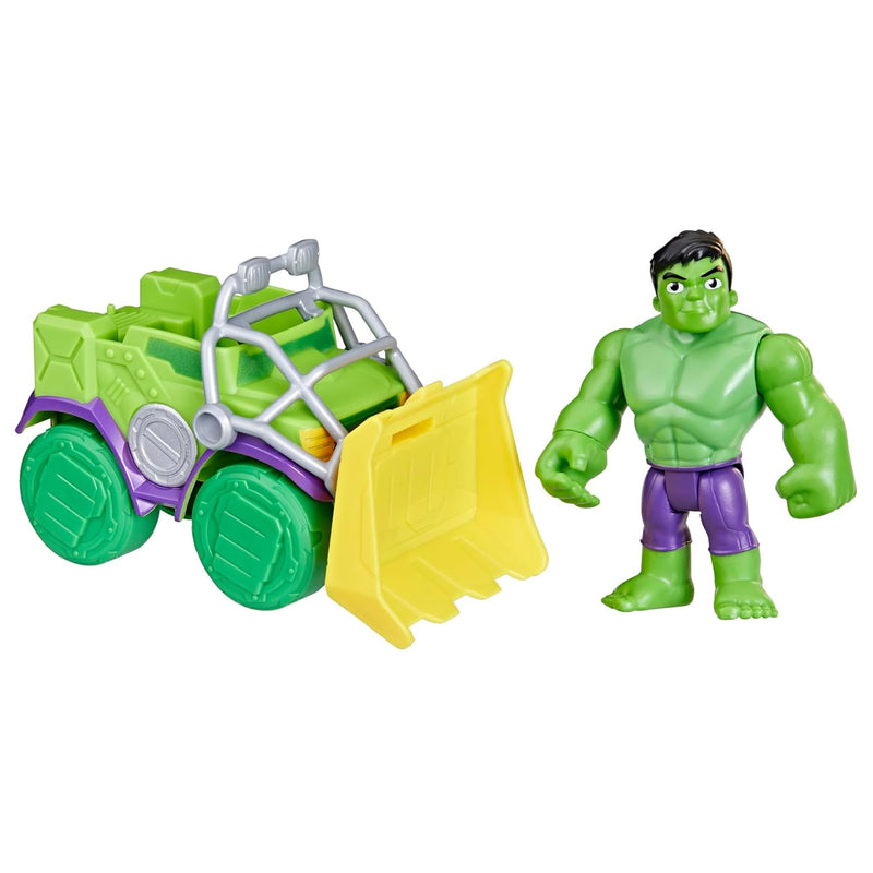 Hulk Smash Truck Set, Action Figure With Vehicle And Accessory, Marvel Toys