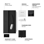 Billy 2 Vibrating Prostate Massager, Anal Vibrator For Men With 8 Pleasure Settings, Smooth And Rechargeable Anal Plug, Anal Toys For Men, Mens Prostate Toy, Black
