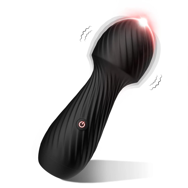 Mini Vibrator Wand, Sex Wand Vibrator Handheld Massager, Full Silicone Vibrator Women Sex Toys For Nipple Clitoral Stimulation,Adult Sex Toys & Games For Womens Sexual Pleasure Devices