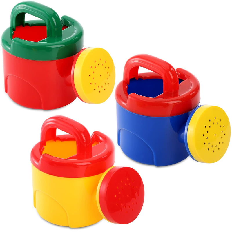 3 Pack Plastic Watering Cans For Kids, Sand And Beach Toy Watering Can Toys Ki