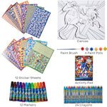Sonic the Hedgehog Color and Paint Activity Art Set with Canvas, 1000 Pieces