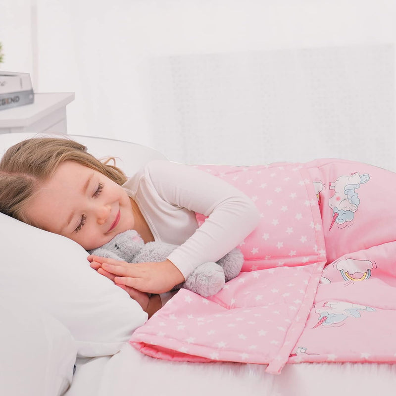 Weighted Blanket For Kids Toddler Breathable Microfiber Material Heavy Blanket
