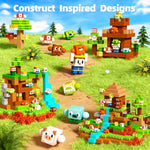 108Pcs Magnetic Building Blocks With Rotatable Figures And Animals, Kids Game-Based Stem Learning Educational Sensory Toys For Boys And Girls, Great For Birthday