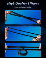 Silicone Cock Rings for Men – 8 Size Erection Support Rings for Couples Play