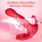 Wearable Thrusting Panty Vibrator with 7 Modes, Remote Control G-Spot Stimulator