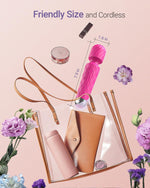 Powerful Wand Massager – 8 Speeds & 20 Patterns, Waterproof Clitoral Stimulator