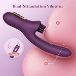 Clitoral & G-Spot Stimulating Rabbit Vibrator with 10 Vibration Modes for Women