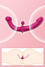 Double-Ended Vibrating Dildo with Ball – 10 Intensity Modes for Ultimate Pleasure