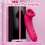 Suction & Licking Vibrator – Clitoral Stimulator with 3 Suction & 10 Vibration Modes