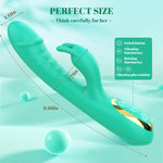 Rabbit Vibrator with 10 Vibration & 3 Rotating Modes for Clitoral & G-Spot Stimulation