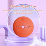 Mini Nipple Vibrator with 10 Vibration Modes & Remote – Adjustable Clips for Couples