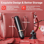 Thrusting Dildo Machine with 10 Vibration Modes, Heating & Remote for Couples