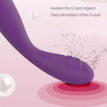 G-Spot Vibrator with 10 Modes, Finger Bullet for Clitoral, Anal & Nipple Stimulation