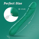Flexible G-Spot & Anal Dildo Vibrator, 3 Speed, 7 Frequency, Waterproof Toy