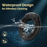 Heating Vibrating Cock Ring for Men – 9 Modes, Couples Pleasure Ring Toy