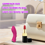 Mini Finger Vibrator for Women – 10 Modes, G-Spot & Clitoral Stimulator, Red