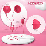 App-Controlled Nipple & G-Spot Vibrator – 9x9 Modes for Clitoral & Couples Play