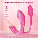 3-in-1 Wearable Vibrator – G-Spot, Anal Plug & Panty Toy with App & Remote