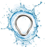 Stainless Steel Cock Ring for Lasting Erection, 7 Sizes for Men, 1.65 Inch