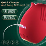 Rose Sucking Vibrator – 9 Suction & Vibration Modes for Clitoral & G-Spot Pleasure