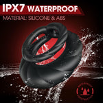 Vibrating Cock Ring for Men - 10 Vibration Modes, Double Vibrators for Couples