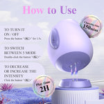 Rose Sucking Vibrator – 5 Suction Modes & 5 Intensities for Clitoral Stimulation