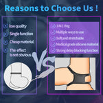 6-Piece Silicone Penis Ring Set for Enhanced Erection, Stronger, Longer Lasting