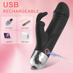 Mini Bullet Vibrator for Women – Rechargeable Clitoral & G-Spot Stimulator with 10 Modes