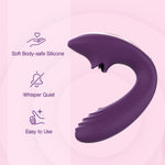 Remote-Controlled Clitoral Licking & G-Spot Vibrator with 7 Licking & 10 Vibration Modes