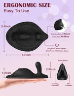 Remote Control Ride-On Vibrator – 12 Mode Prostate & G-Spot Massager for Couples