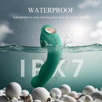 3-in-1 Clitoral & G-Spot Vibrator with 10 Rotating & Tapping Vibration Modes.