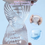 Male Masturbator Pocket Pussy, TPE 3D Realistic Texture Spiral Tunnel Stroker