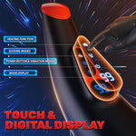 APP-Controlled Male Masturbator - 9 Sucking & Vibrating Modes, 3D Textured Sleeve