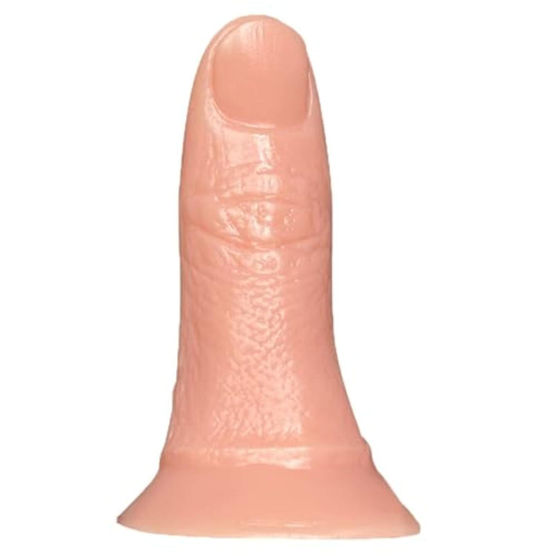 Ultra Realistic Thumbs Fake Penis, 6.69" Lifelike Finger Dildo for G Spot and Anal Play, Realistic Hand Dildo Anal Sex Toys with Suction Cup for Men and Women