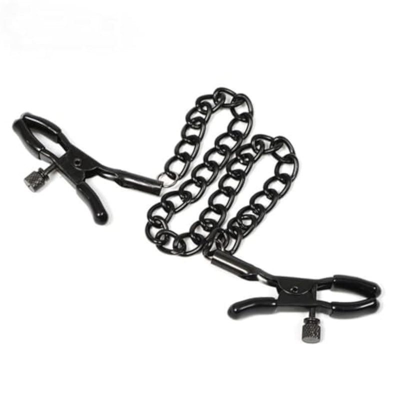 Non-Piercing Nipple Rings Body Chain Clips Adjustable Faux Jewelry