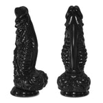 14.65 inch Huge Black Monster Dildo?4.33'' Diameter Big Thick Fantasy Tentacle Knot Dildo with Suction Cup for G Spot Anal Play Alien Dildos Adult Sex Toys for Men Women Gay