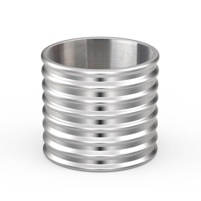 Stainless Steel Male Cock Ring Glans Ring, Delayed Ejaculation Metal Penis Ring for Male,Sex Toys for Man,32mm