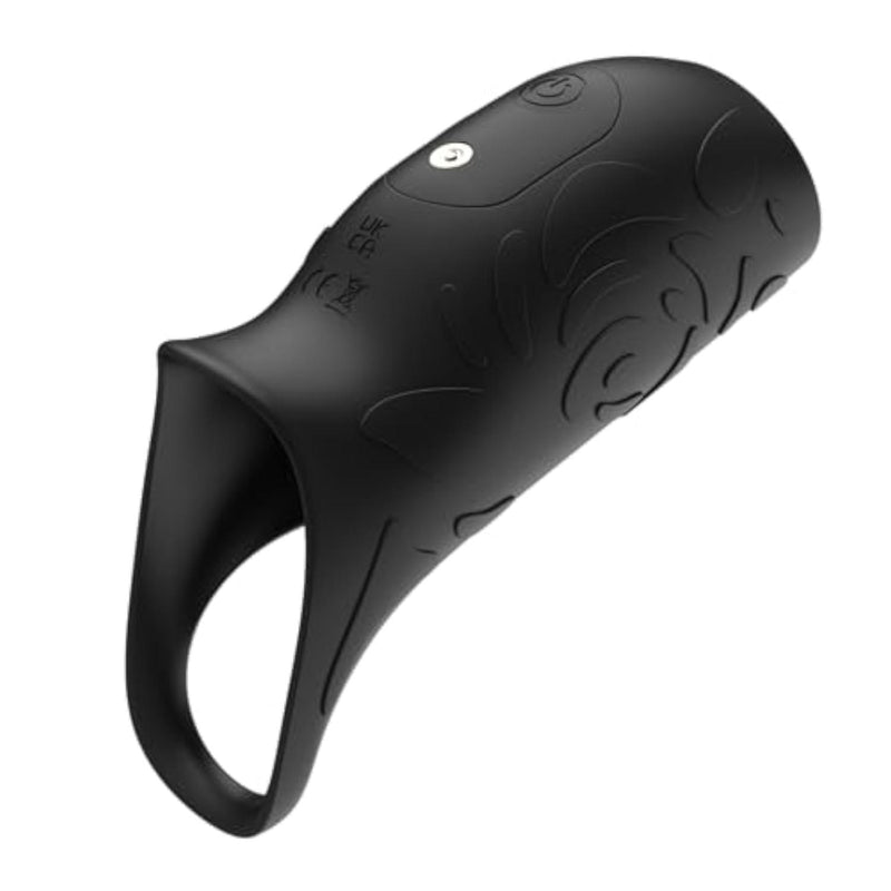 Vibrating Cock Sleeve Penis Sleeve Vibrator - Realistic Girth Enhancer & Extender Sex Toys Penis Ring Adult Sex Toys with 10 Vibrating Modes, Cock Ring Couple Sex Toys for Men Women Pleasure