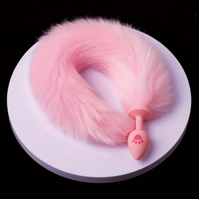 Tail Plug Anal Plug Anal Sex Toys for Couples, Anal Butt Plug Tail Furry Cosplay Female Male Sex Toy for Women Men, BDSM Buttplug Fox Tail Anal Dildo Trainer Stimulator Adult Sex Toys & Games