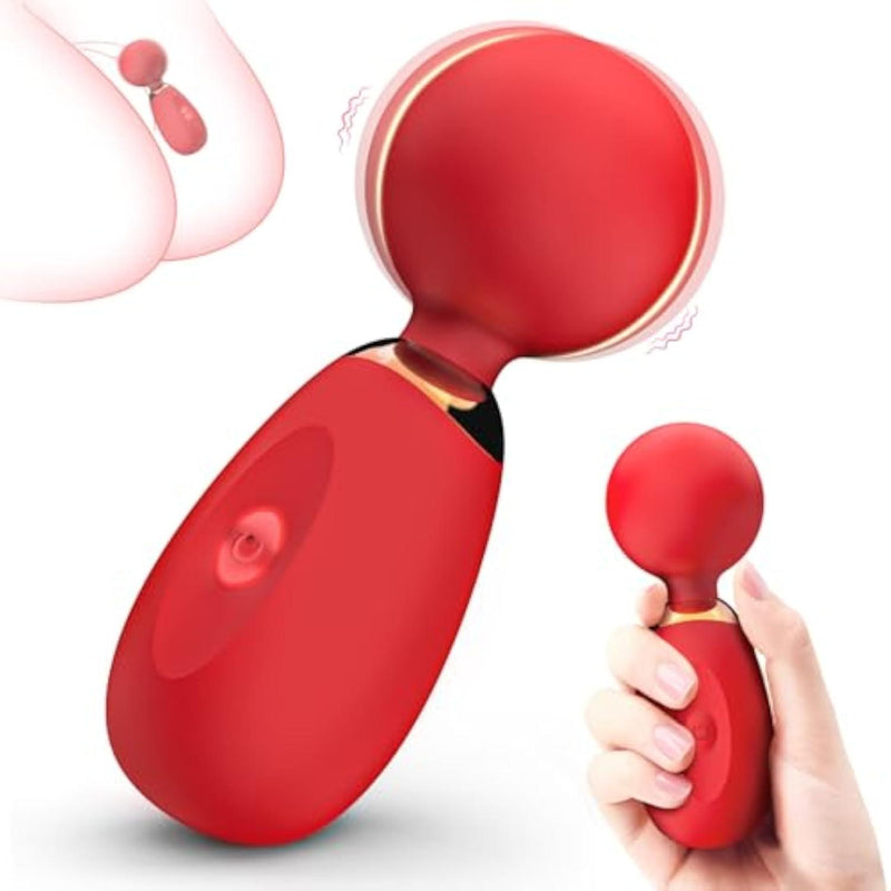 Mini Vibrator Wand Massager, Clitoral Stimulator Sex Toys for Women