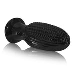 Sex Toys for Women Men Corn Shape 5.91 Inch Big Butt Plug with Strong Suction Cup 2.17 Inch Diameter Anal G-spot Dildo Vaginal Prostate Massage Stimulation Anus Opening Trainer Butt Stretcher - Black