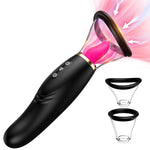 Sucking Vibrator Sex Toys for Women - Tongue Vibrators Women Sex Toy for Clitoral Nipple with 7 Licking & Scuking Clitoral & 10 Vibration Mode, Removable Cup G Spot Adult Sex for Woman Couples