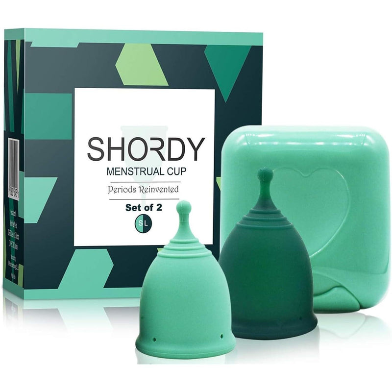 Menstrual Cups Small & Large for Changing Cycles Light to Heavy Flow