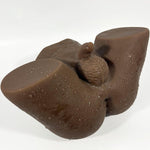Butt Adult Doll Torso for Gay Men Bottom Pleasure, Male Masturbator Ass Torso Sexdoll for Anal Use, Hip Model Anal Stroker IntimateToy, Cocoa Skin TPE Body Torso for Beginner Single Solo Rear Play
