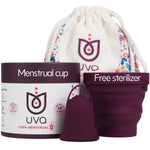 Reusable Menstrual Cup Heavy Flow Kit, Size B