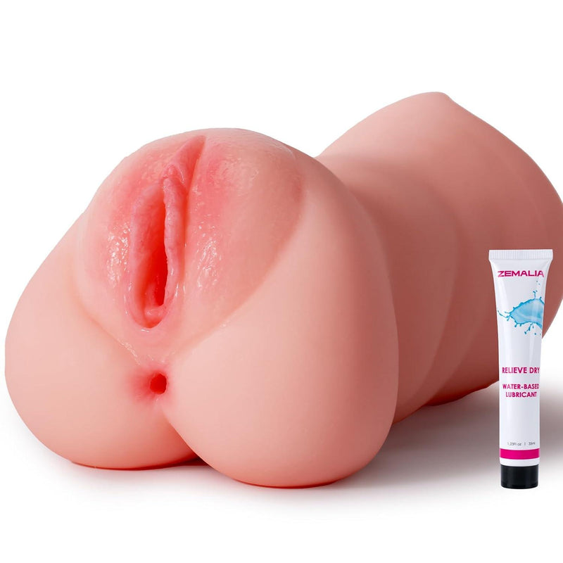Realistic Male Masturbator Sex Toys for Men with Triple Channels